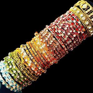 37x BULK LOT SILVER & GOLD TONE COLORFUL BANGLE BRACELETS Jewelry Red Green Blue